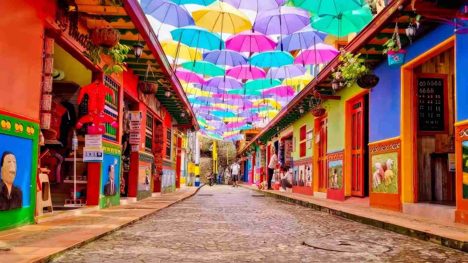 Guatape Casas de colores